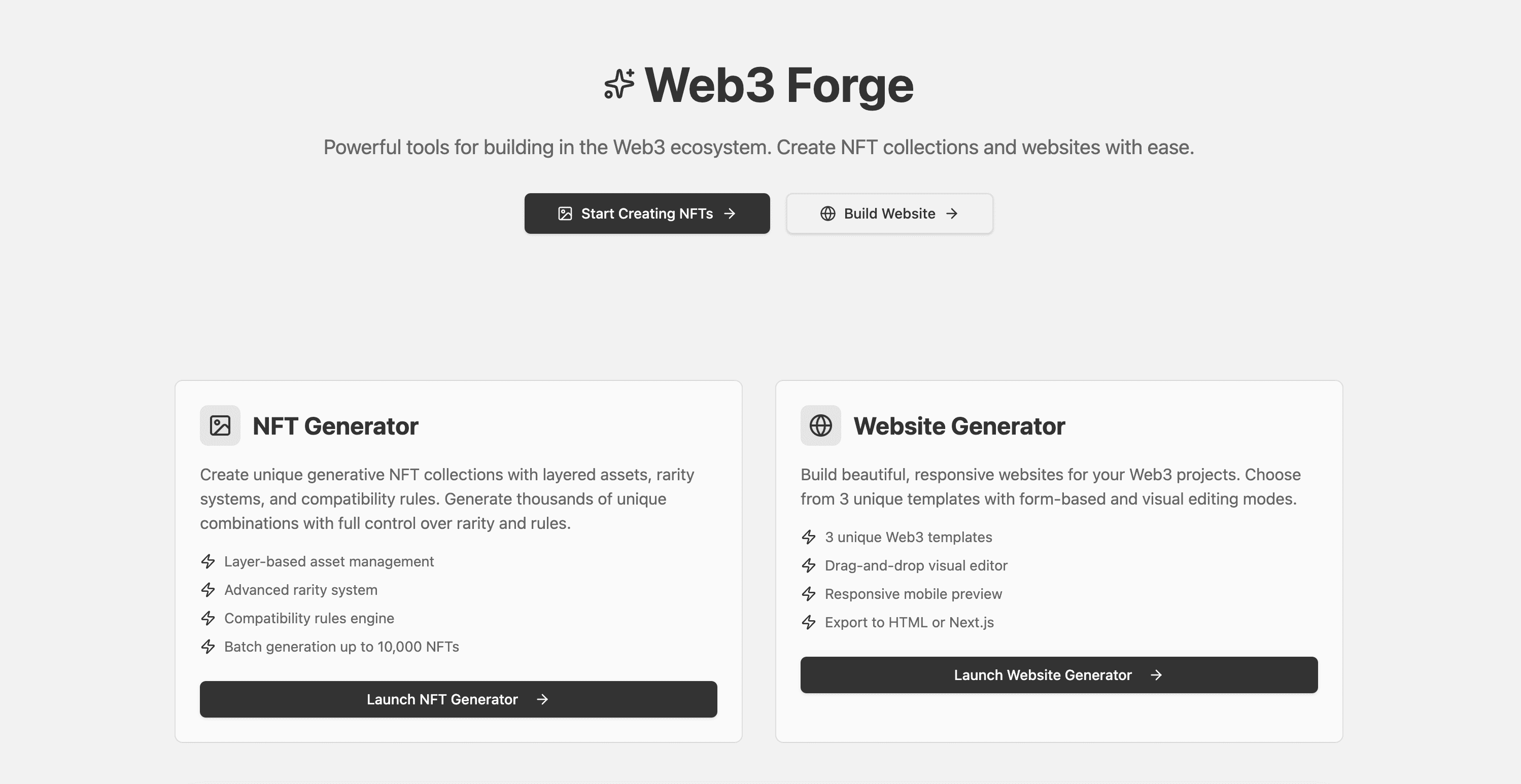 WEB 3 FORGE